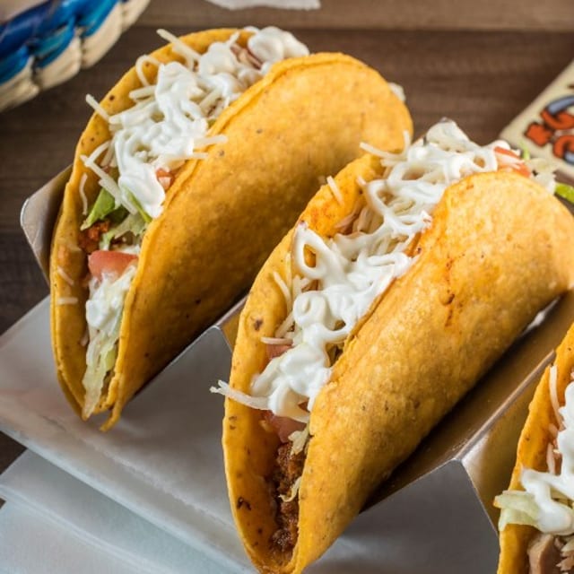 Crispy Taco Plate.