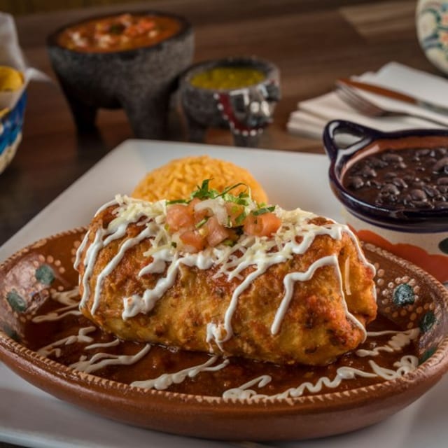 Burrito Plate.