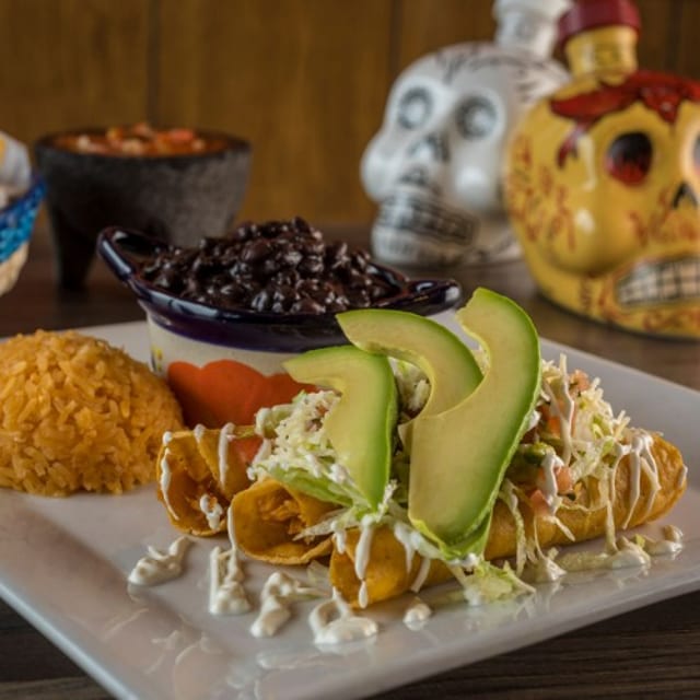 Flautas Plate.